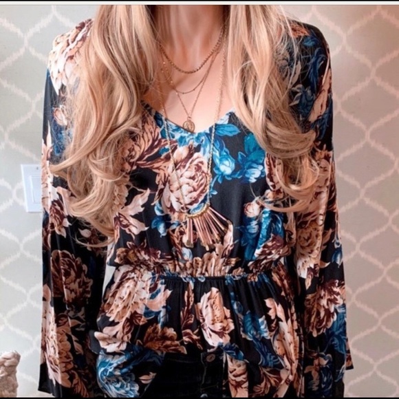 ❤️❤️💼Bohemian Spring Floral Tunic/Dress🥰💥 - Picture 4 of 5